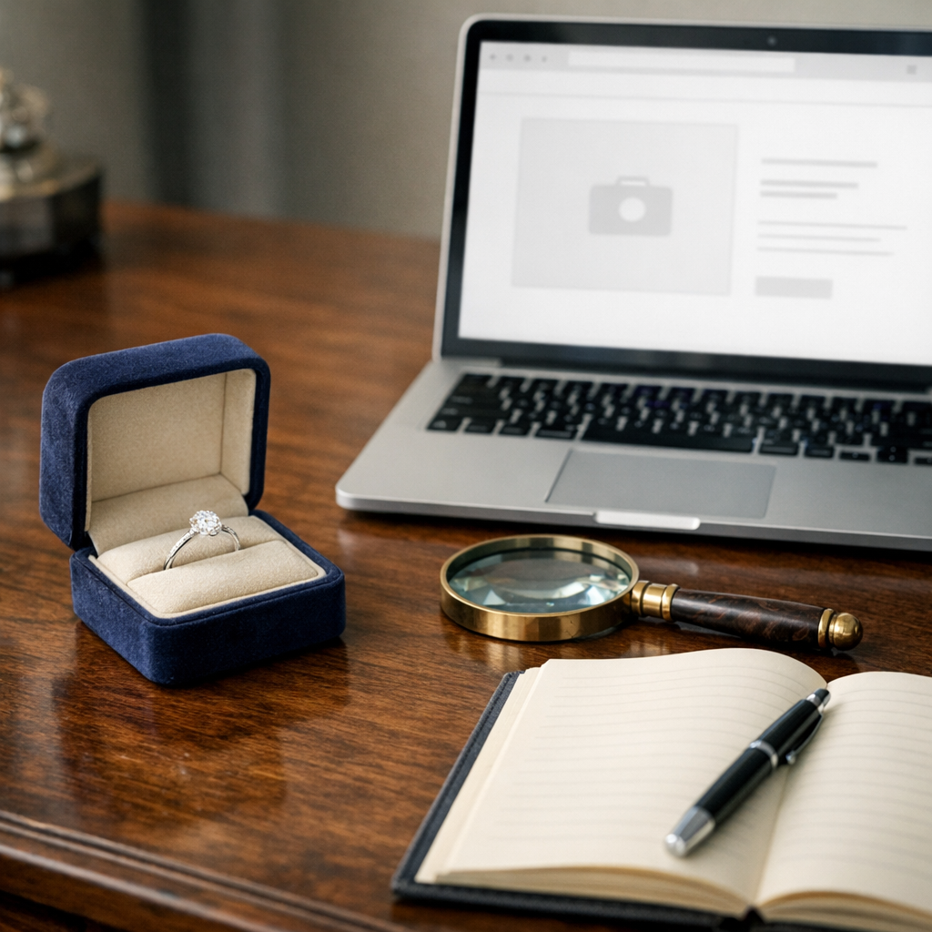 Bague en ligne : vérifications fiables avant achat