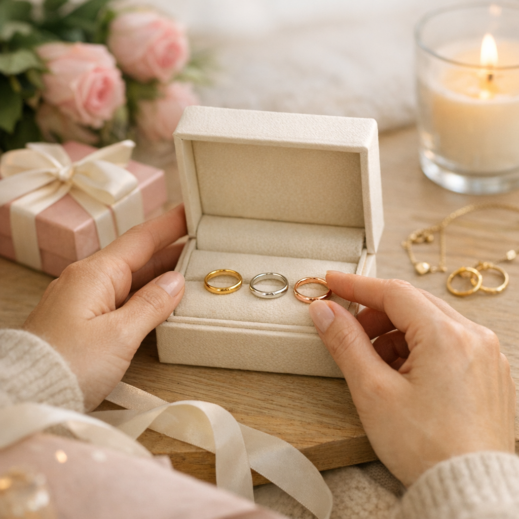 Or jaune, or blanc, or rose : comment décider sans se tromper ?