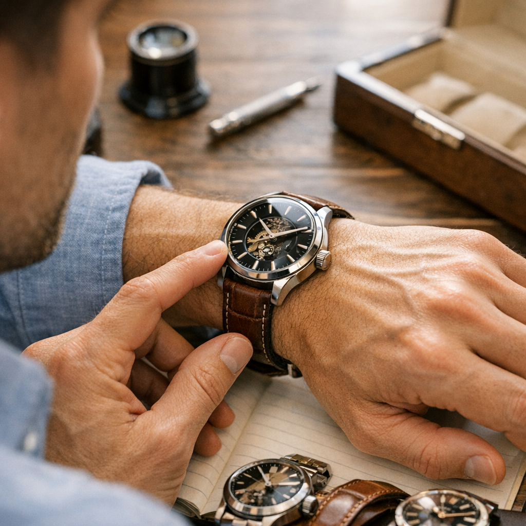 Évaluer le boîtier, le verre, le bracelet et le confort au poignet