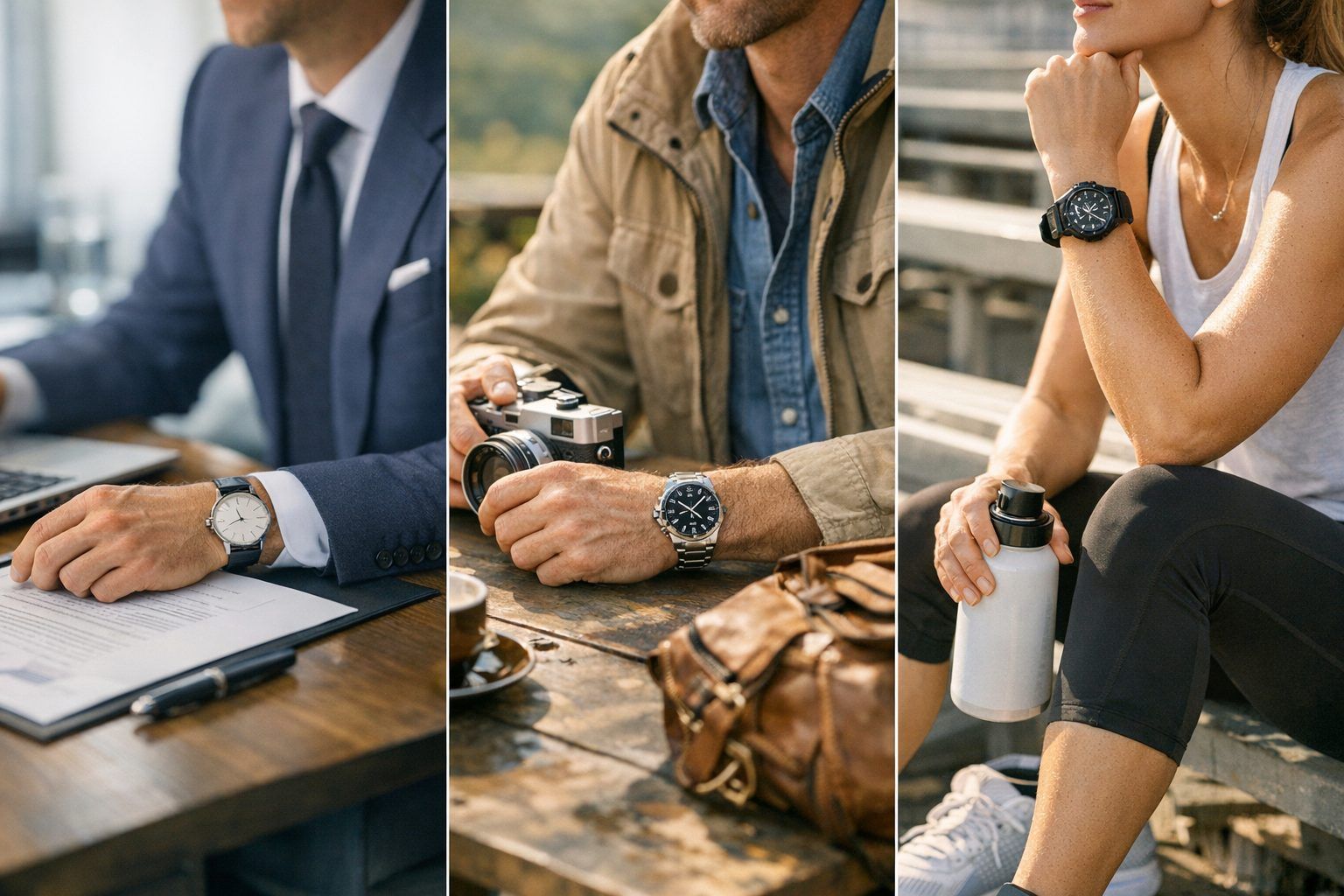 Costume, bureau, week-end et sport-chic&nbsp; : quelle montre selon l’occasion&nbsp; ?