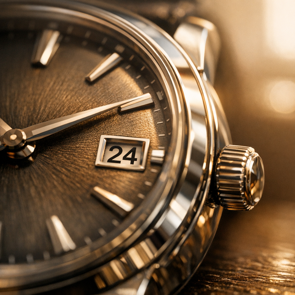 Dateur de montre : fonctionnement et réglage prudent