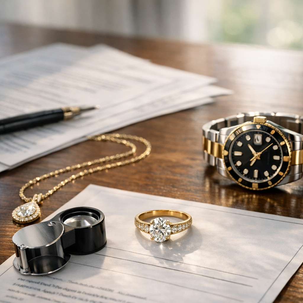 Bijoux à assurer : préparer une estimation fiable
