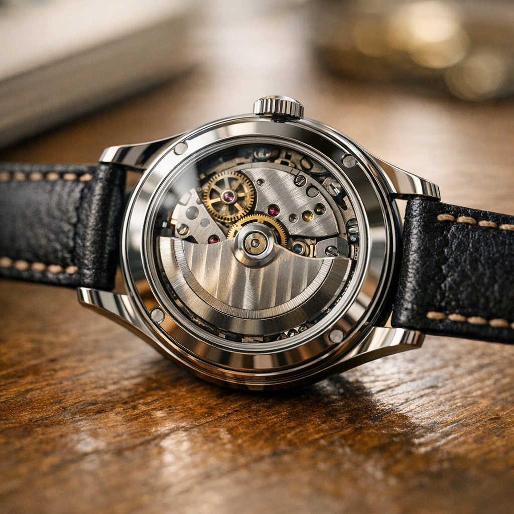 Fond transparent de montre : intérêt réel et limites