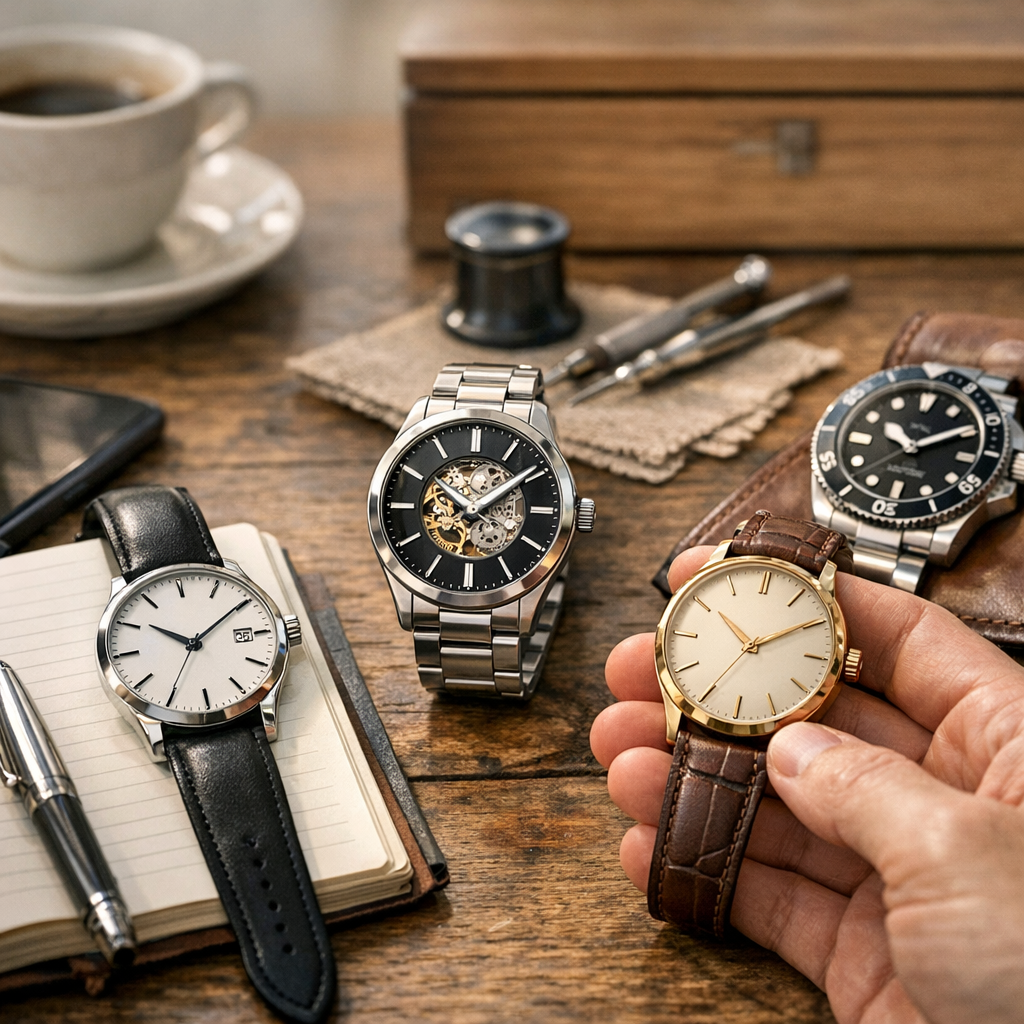 Choisir selon l’usage : quartz, automatique, taille et style