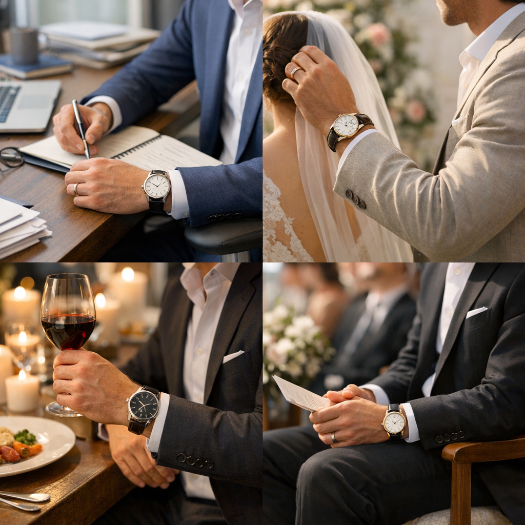 Choisir selon le contexte : bureau, mariage, dîner ou cérémonie