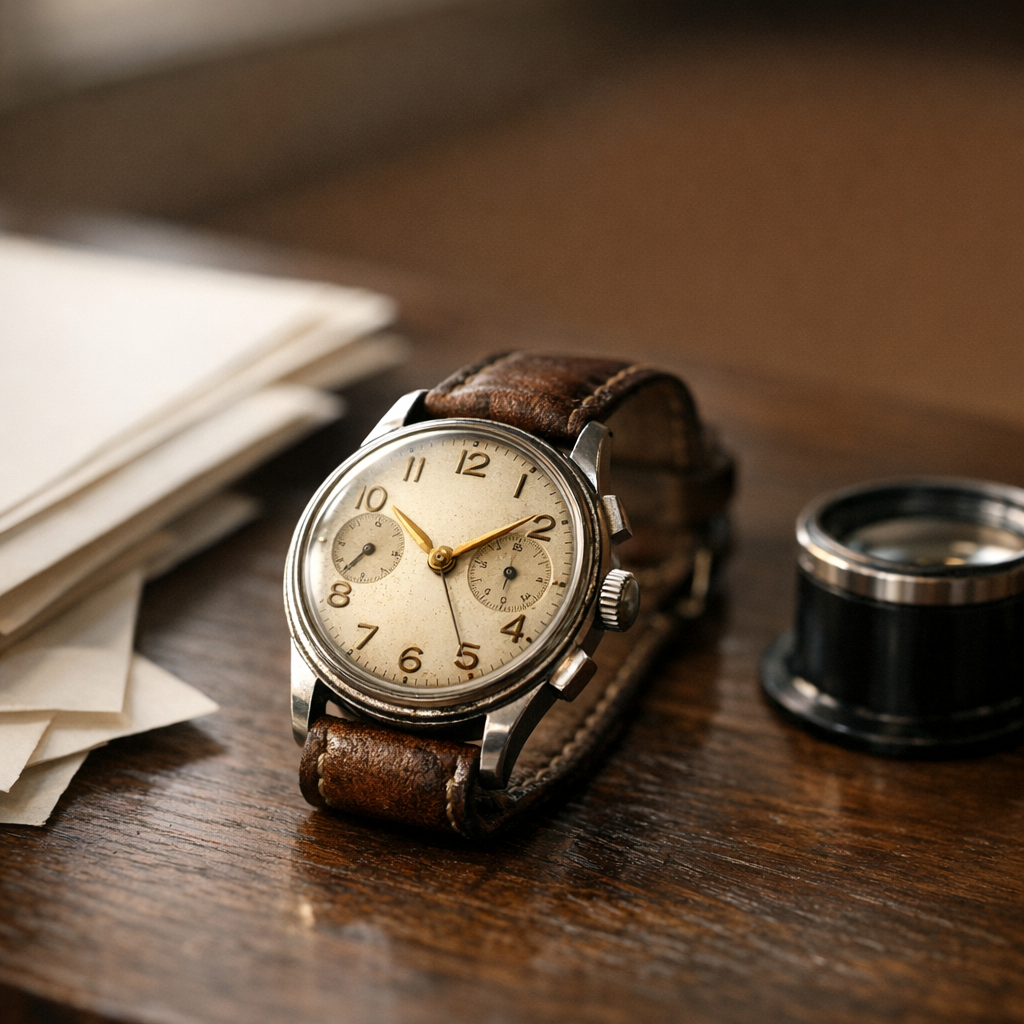 Montre héritée : assurer et entretenir sans improviser