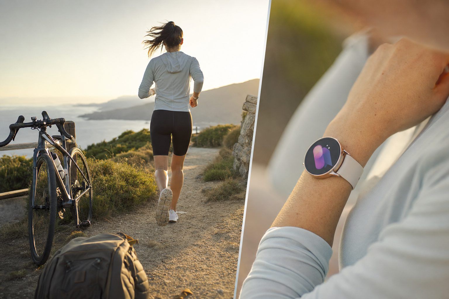 Montres connectées femme pour le running, le vélo et le sport outdoor