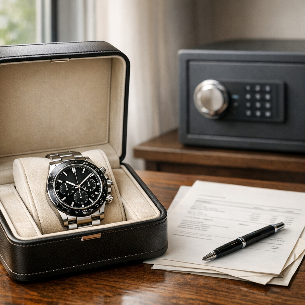 Montre de valeur assurée : preuves et prudence en 2026