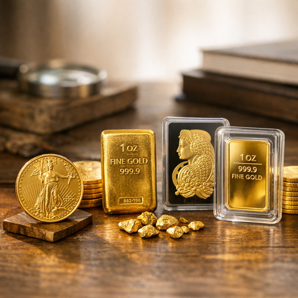 Dans quels formats rencontre-t-on une once d’or ?