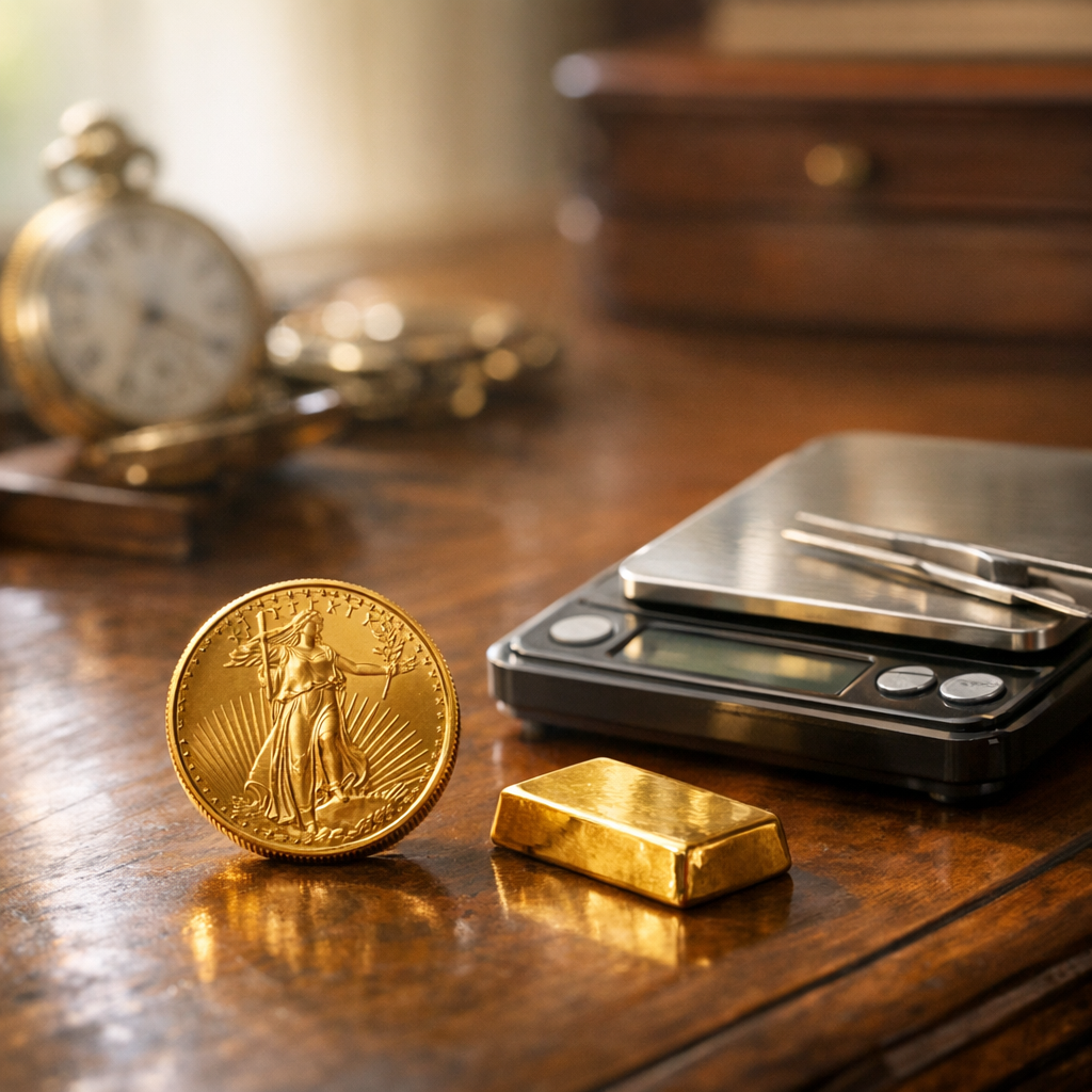 Once d’or : grammes, cotation et formats à comparer