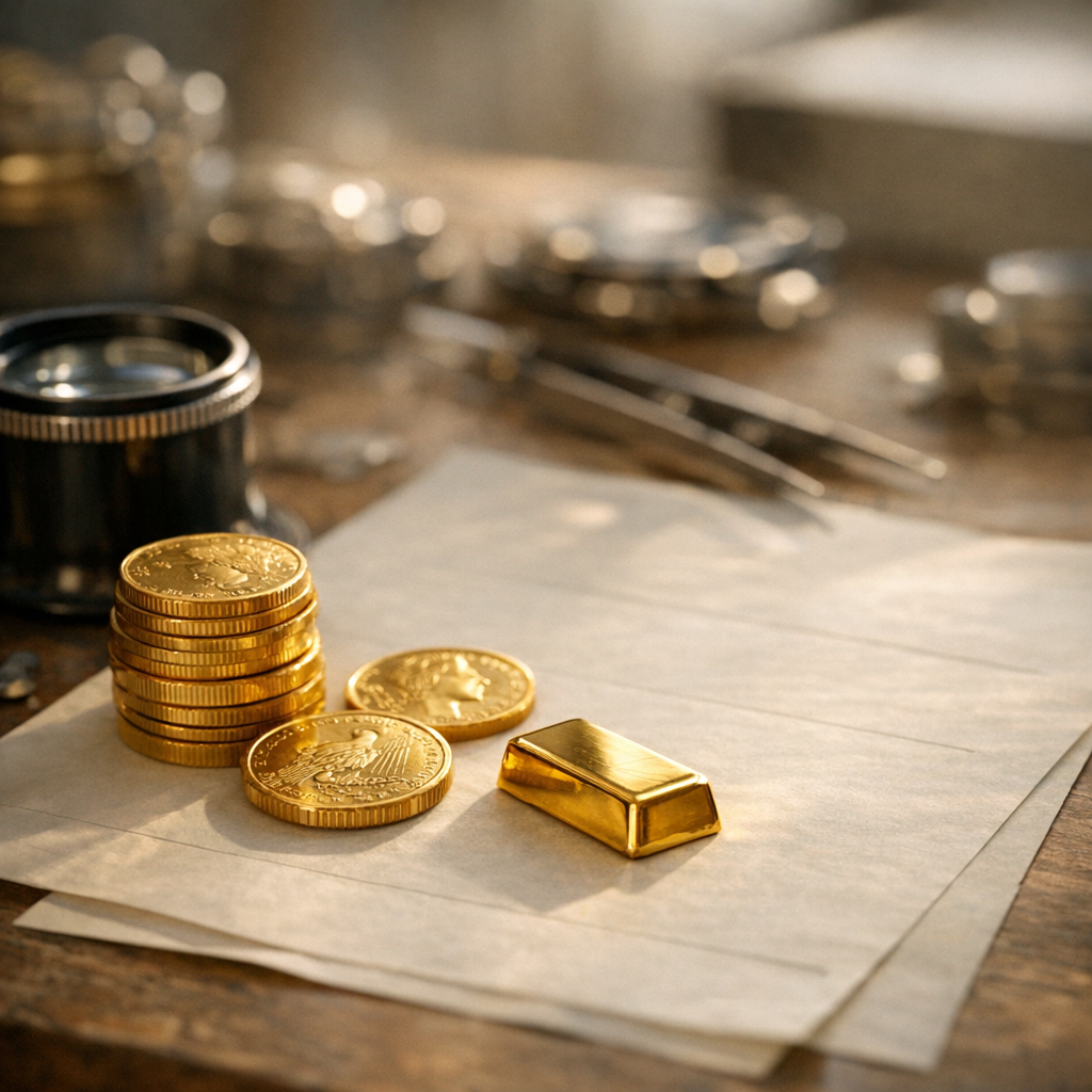 Acheter de l'or physique : 7 précautions concrètes