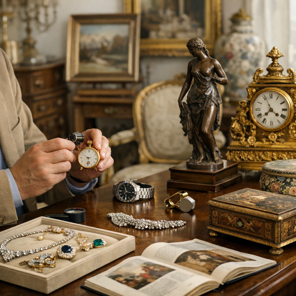 Faire estimer bijoux, montres, mobilier ancien et œuvres
