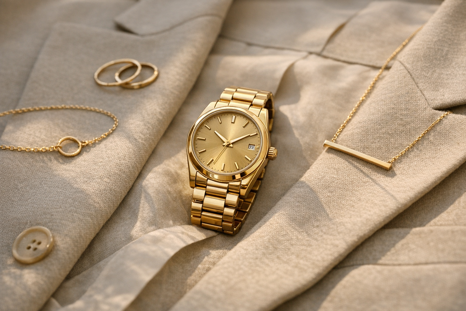 Montre dorée : conseils de style chic au quotidien