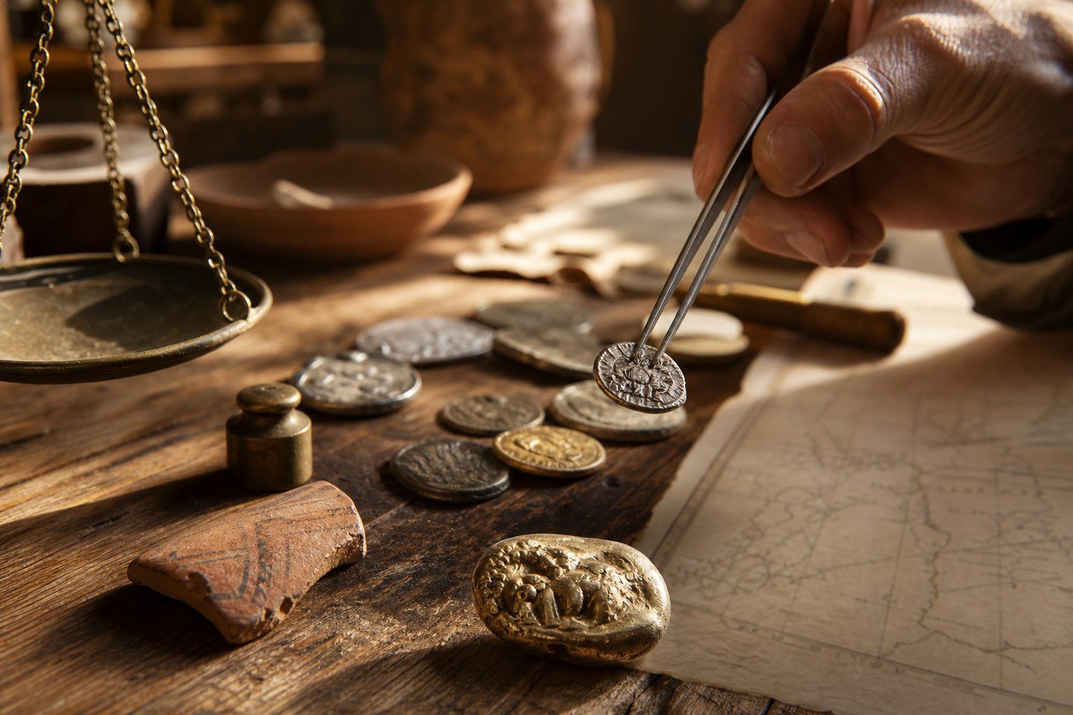 De la Lydie aux empires : l'essor de la monnaie métallique