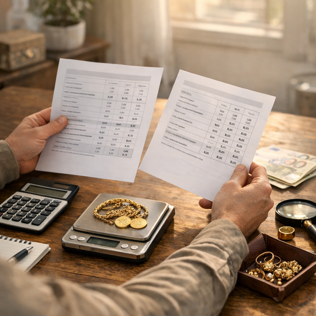 Comparer les offres : prix, frais et conditions de rachat