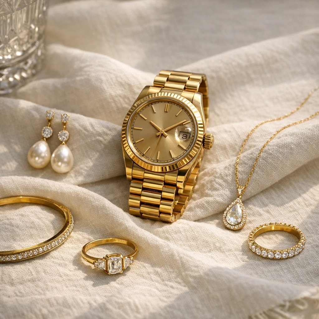 Montres et bijoux : un entretien prudent et sourcé